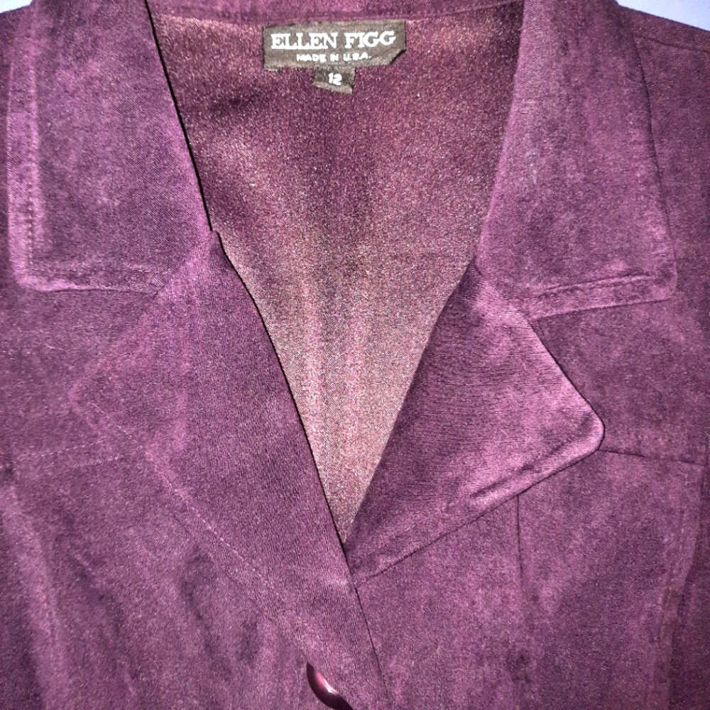 Ellen Fig Suit Jacket Plum/Purple